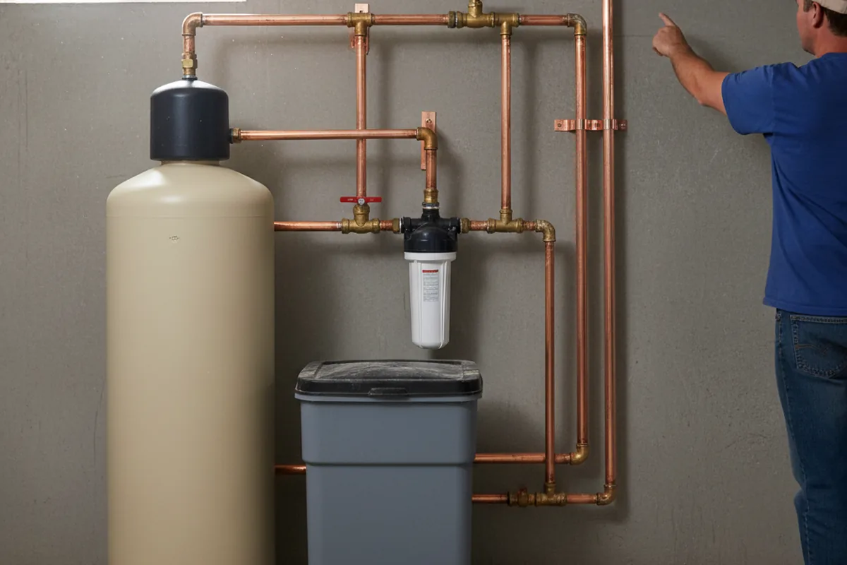 Whole-house water treatment system installed in Cherokee